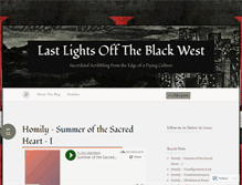 Tablet Screenshot of lastlightsofftheblackwest.com